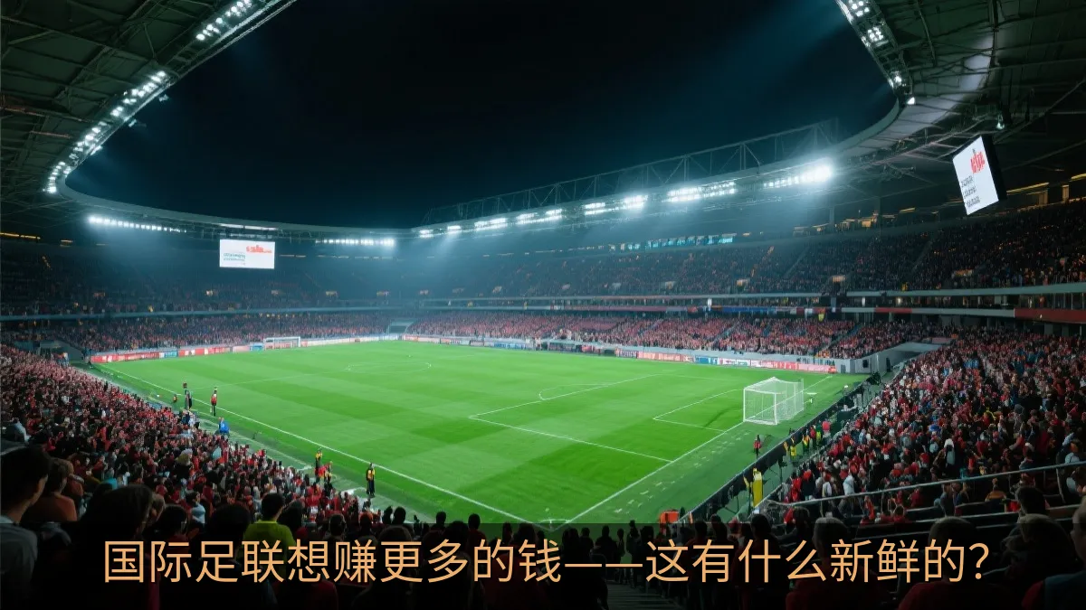 国际足联想赚更多的钱——这有什么新鲜的？