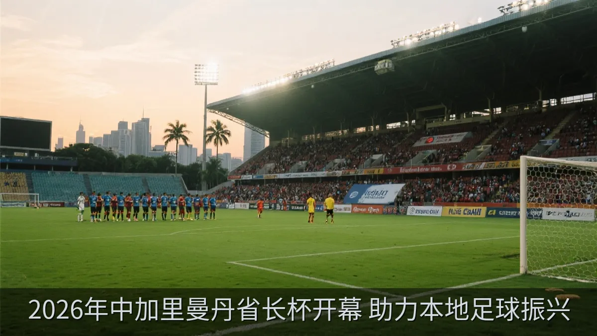 2026年中加里曼丹省长杯开幕 助力本地足球振兴