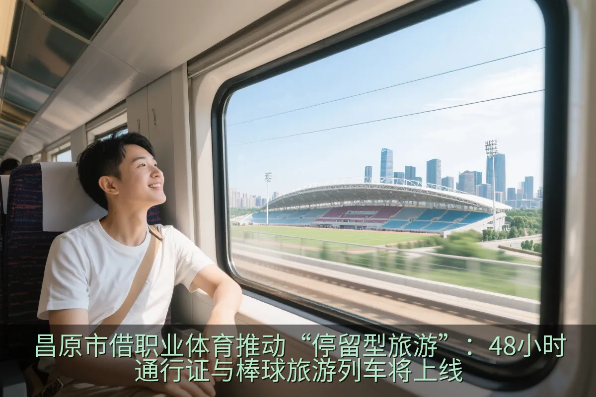旅客搭乘列车前往周末体育旅游目的地